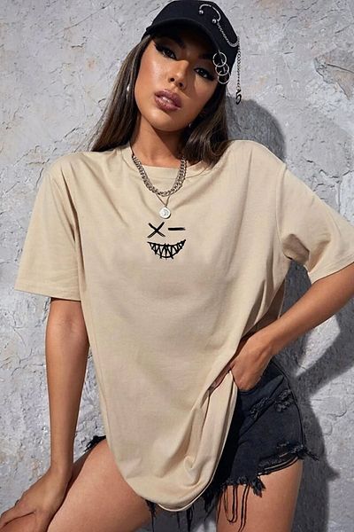 uyguntarz Μπλουζάκι Unisex Cartoon Graphic Printed