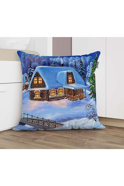 Sakallı Husă de pernă decorativă imprimată 3D