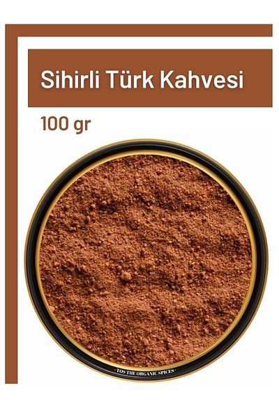 TOS The Organic Spices 100 g (1. Quality) Magic Turkish Coffee - Magic Turkish Coffee