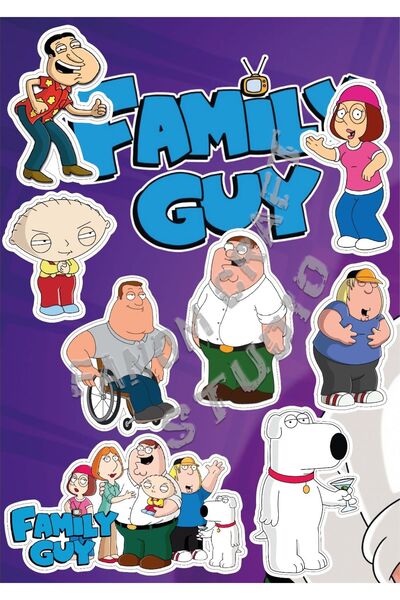 Fanom ملصق تصميم رجل العائلة
