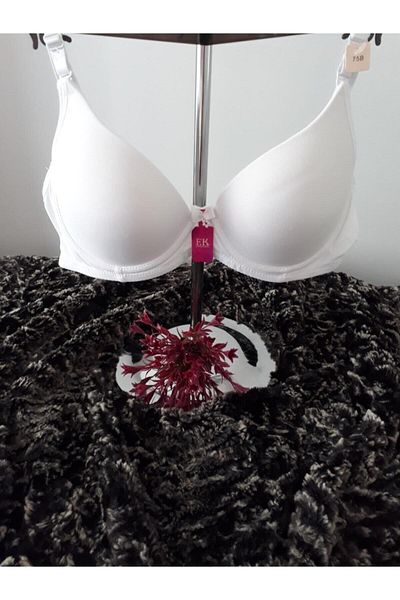 F.K Λευκό 122 Push Up Basic σουτιέν
