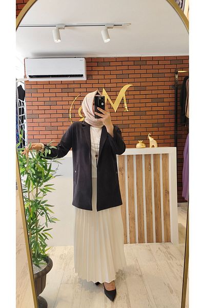 Meryemce Butik Nubuck Jacket Suitable for Autumn/winter - No Clothes, Comfortable Fit