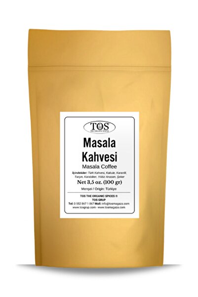 TOS The Organic Spices قهوة ماسالا 100 جرام (1.) قهوة ماسالا عالية الجودة