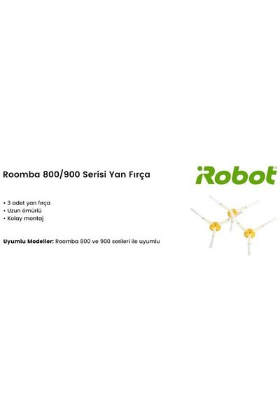 iRobot 3 Lí Side Brush, Compatible with Roomba 570, 580, 600, 610, 625 Series