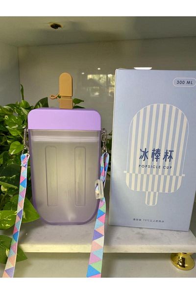 elif aksesuar Luxury Colored Acrylic Hanging Water Bottle Magnum Model 300ml