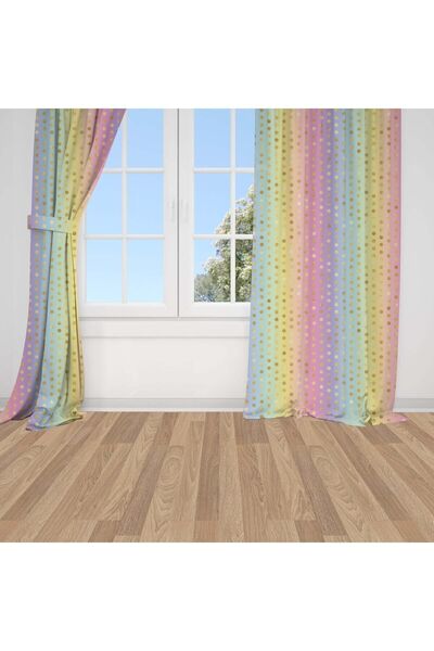 Bebemotto Gold Puantiyeli, Rengarenk, Sarı, Pembe, Yeşil, Ithal Kumaş, Çocuk ...