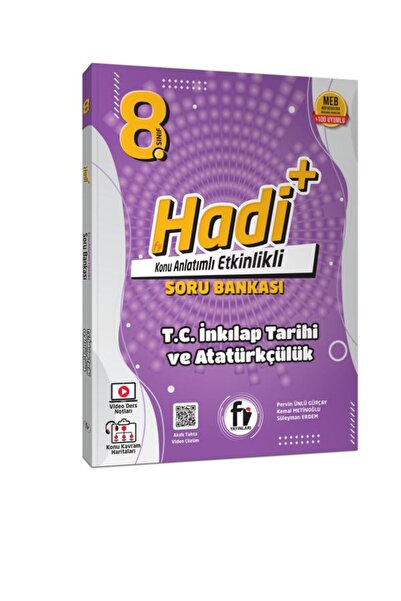 Özgün Yayınları Fi Yayınları  8.Sınıf Hadi+ T.C. İnkılap Tarihi ve Atatürkçül...
