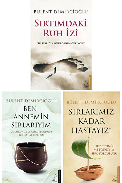Destek Yayınları Bülent Demircioğlu Set (3 Kitap) Sırtımdaki Ruh İzi - Ben An...