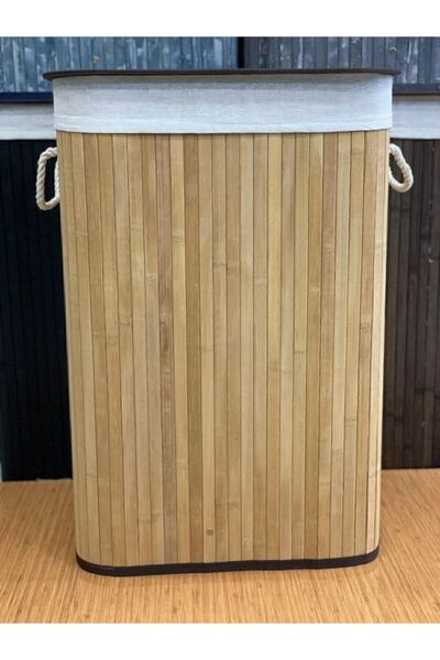 Sever Bambu Kirli Çamaşır Sepeti Dikdörtgen Fmapr33257