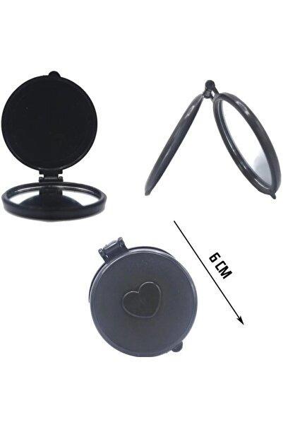 PrimeSegment Yuvarlak Cep Aynası Tıraş Ve Makyaj Aynası 2 Adet