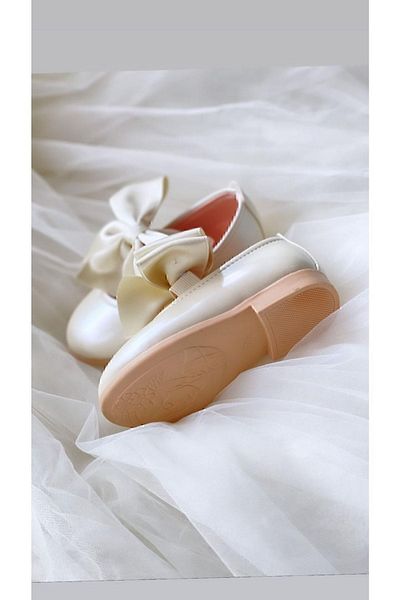SHR Kids Baby Girl-Child Bow Ballerina Shoes