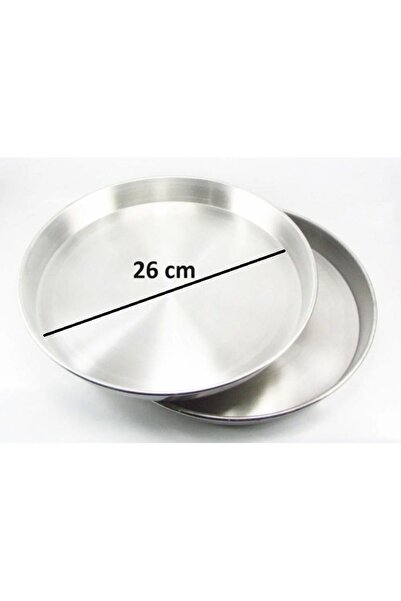 Home Alüminyum Baklava Börek Kek Fırın Tepsi 26 Cm