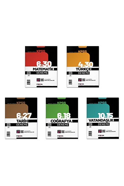 Marka Yayınları 2026 Kpss Genel Kültür Genel Yetenek 32 Branş Deneme Seti Tam...