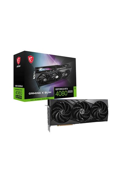 MSI بطاقة GeForce RTX 4080 - SUPER GAMING X SLIM 16G