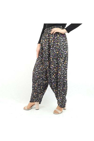 MYROYAL Assorted Colorful Women's Village Shalwar - Jersey Fabric, Non-Wrinkle, Size 36-58