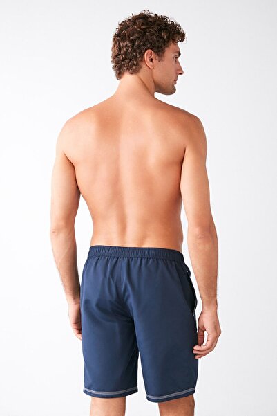 Kom Μακρύ σορτς κολύμβησης Ganas με διακοσμητική ζώνη