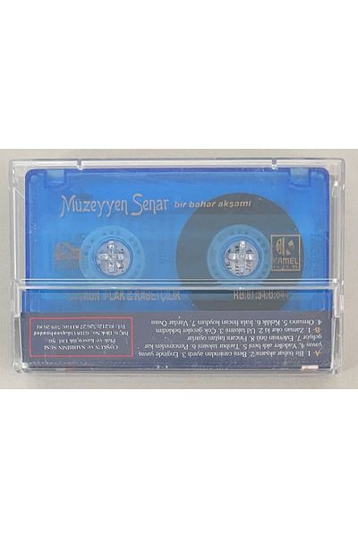 Plakevi İzmir Müzeyyen Senar a Spring Evening Cassette (Original Period Printing Cassette)