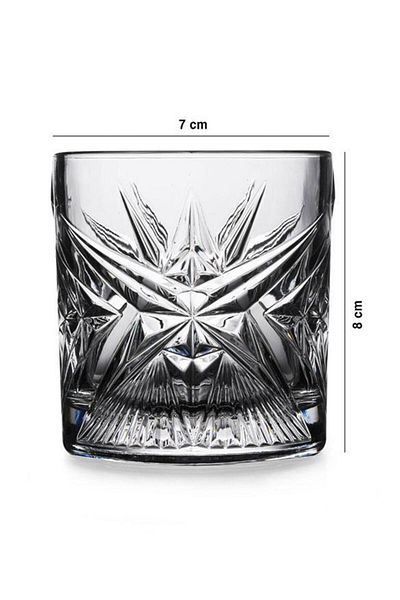 Paşabahçe 68484 Cielo 350 cc 4-Piece Whiskey Glass Set