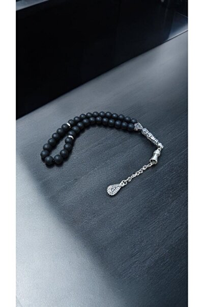 Ayver Gift Glass Model Rosary and Turkish Flag Keychain Set of 33