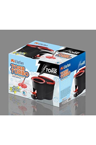 Elefan Döner Başlı Paspas Kovası Ayak Pedallı