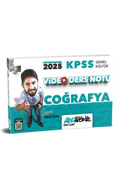 Hocawebde Yayınları 2024 KPSS GK COĞRAFYA VİDEO DERS NOTU HOCAWEBDE