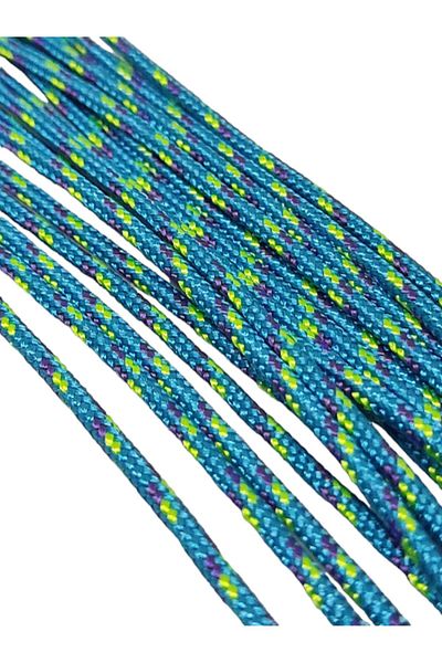 Firebird Takı Aksesuar Ve Kamp Malzemeleri 45 Meters Reel Blue Paracord Bracelet String - 2 mm