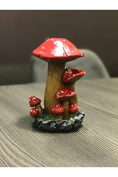 YASEMİNİN DÜNYASI Mantar Tütsülük Geri Akışlı Dönüşümlü Kırmızı Siyah.