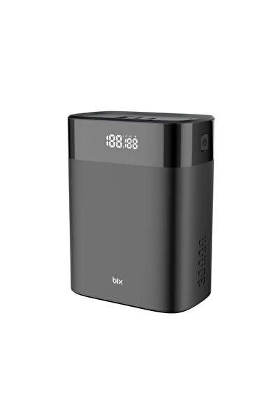 Bix Pb140w 30000mah Usb Ve 2*type-c Pd 140w Üç Çıkışlı Dijital Ekranlı Powerb...