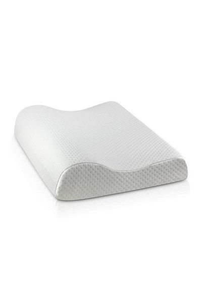 Case Tago Home Perna Ortopedica 100% Visco cu Suport pentru Gât Perna Unică Gât 55x35 Cm