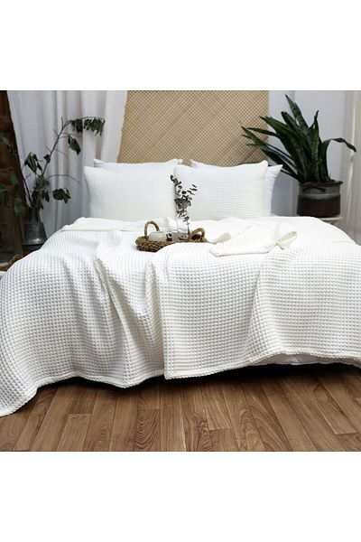 Cyc Atelier King Size Waffle Bedspread