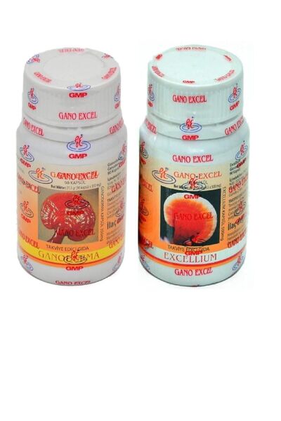 Gano Derma & Excellıum Excel 2 Li Set - 90 Kapsül X2 Kapsül