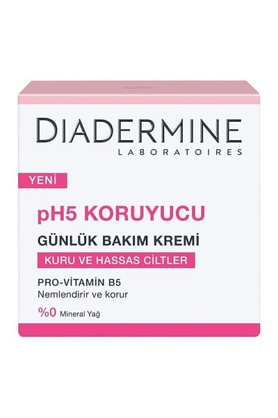 Diadermine Ph5 50 Ml Daily Protective Care Cream - Pack of 2 (Dry and Sensitive Skin)