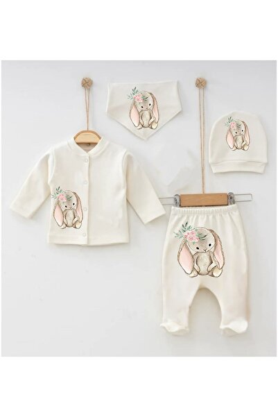 Baby Hospital Checkout Set Floral Rabbit