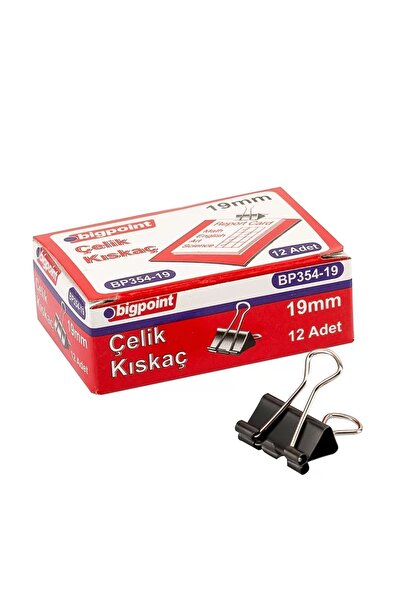 Bigpoint Çelik Kıskaç 19 Mm 12 li 1 Kutu