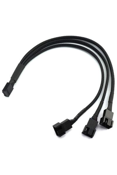 BK Teknoloji Yüksek Kalite 3 Lü Fan Çoklayıcı Pwm Y Splitter Kablo