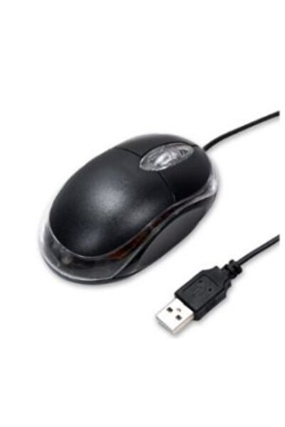 Kuvars Mini Mouse Kablolu Optik Lazer Mouse