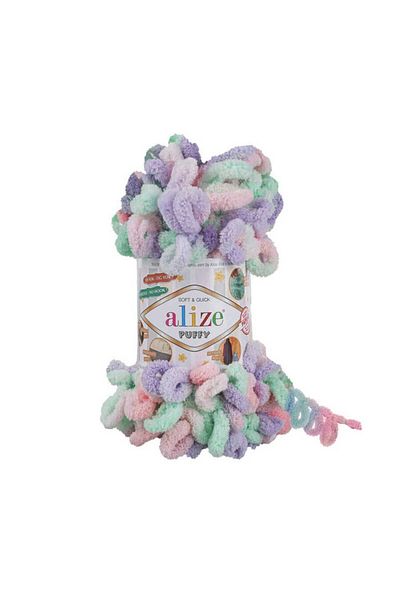Alize Puffy Color 5938 5 τεμάχια x 100 gr Πλεκτό νήμα χειρός