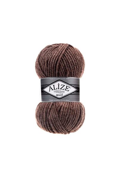 Alize Superlana Maxi 240 Milk Coffee Melange (5 Τεμάχια)