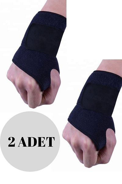 Auracar 2 Pieces Medical Orthopedic Wrist Bandage Static Wrist Splint Splint Wristband Thumb Splint