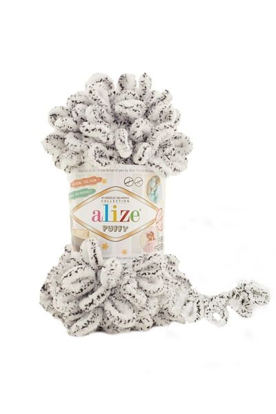 Alize (5 τεμάχια) Puffy Color 686 Πλεκτά νήματα χειρός Παντόφλες Κουβέρτα Νήματα Φουλάρι Ζακέτα Νήματα σφουγγαρίστρας