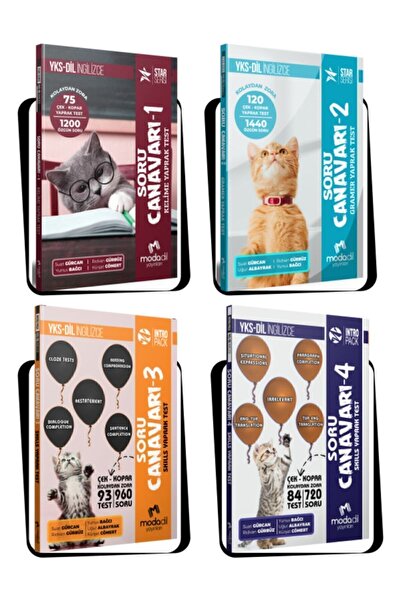 Modadil YKSDİL Soru Canavarı Seti (4 Kitap) Yayınları