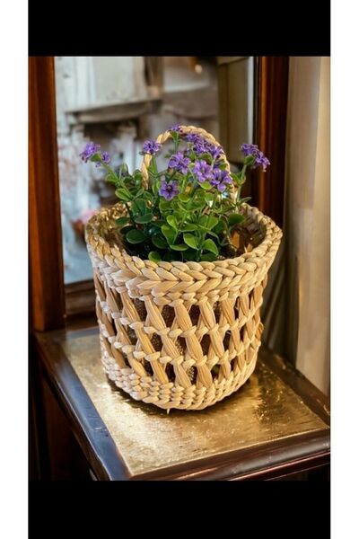 Desingadd Dekoratif Hasır sepet