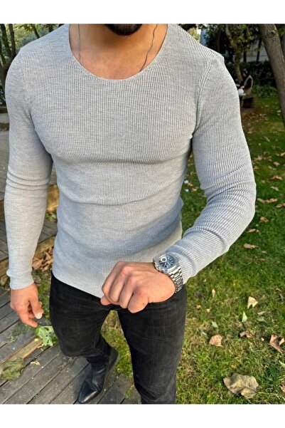 elkumoda سترة محبوكة من القطن الطبيعي غير قابلة للبيلينغ، سترة ضيقة منسوجة بق...