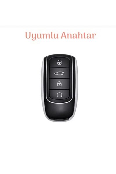 emii auto spare parts Chery Tiggo 8 Pro Tiggo 8 Pro Max Tiggo 7 Pro Max Omoda 5 Jaecoo Key Case Cover Cream/Gold