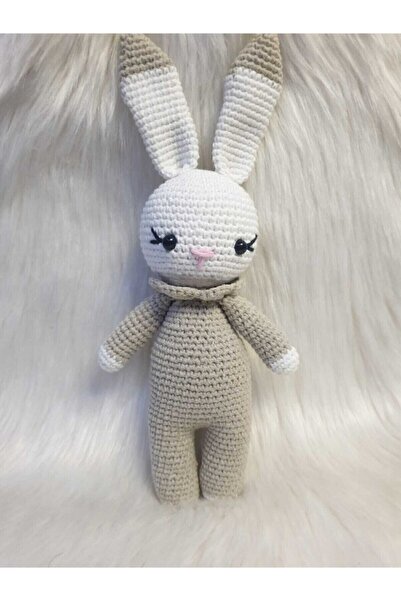 Genel Markalar Huglette Amigurumi Organik Örgü Oyuncak Tavşan