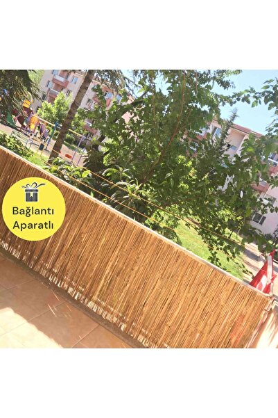 Greenosier 70cm.x2m. Kamış Hasır Balkon Çiti Duvar Çiti Bahçe Dekorasyonu