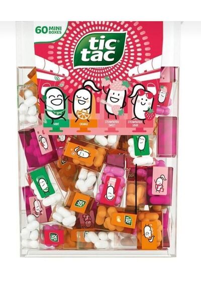 Tic Tac Large Box - Strawberry 60 pcs 228gr