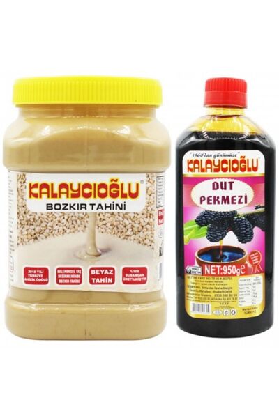 Kalaycıoğlu Bozkır White Tahini 935Gr - Mulberry Molasses 950Gr