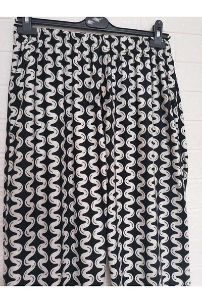 anne moda ankara Autumn-Winter Suede Trousers - 2 Pockets