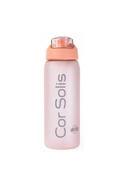 Cor Solis Straw Drinker and Flask 800 ml |   Non-Spill, No Smell, Healthy American Tritan |   Suitable for Child